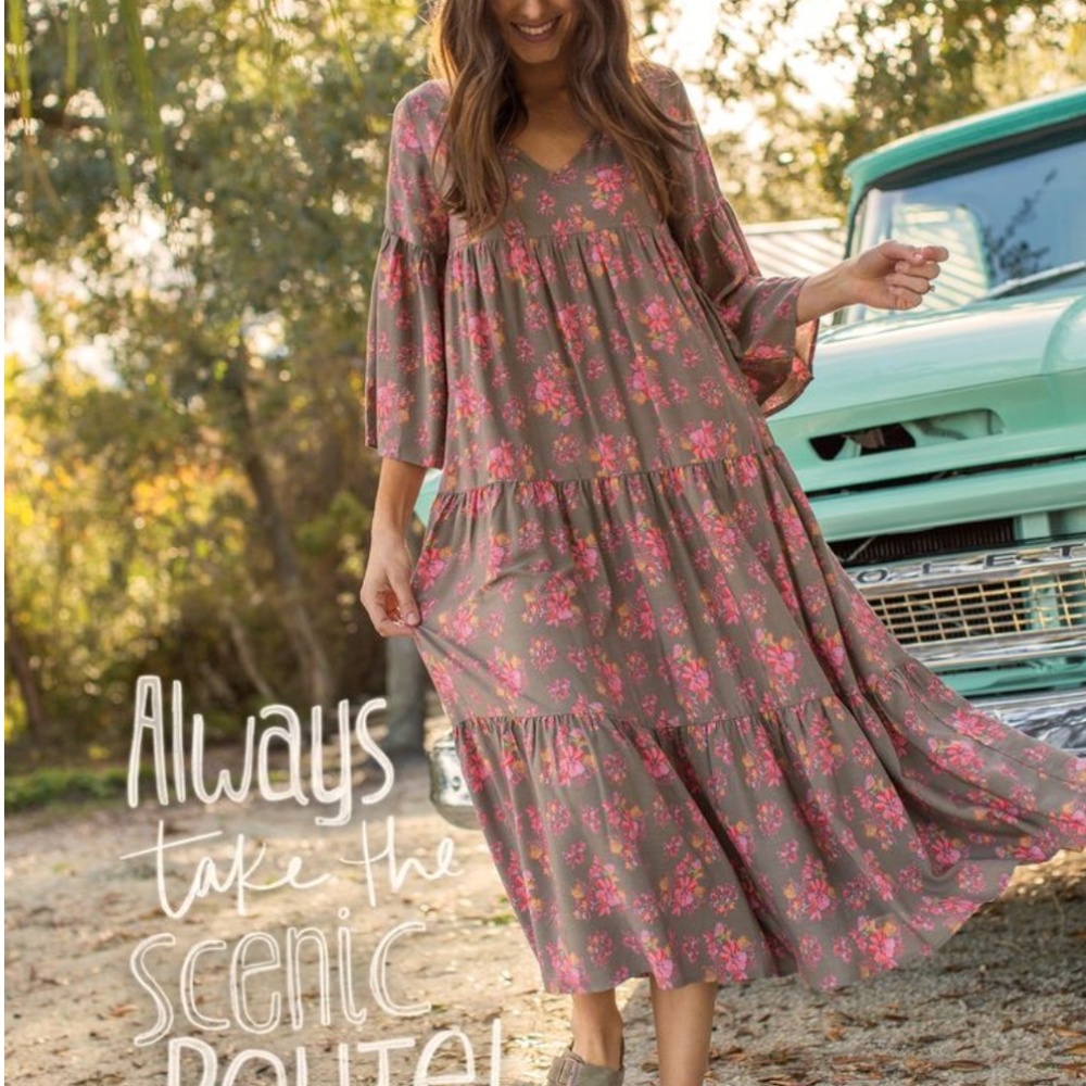 NWT L/XL Charlotte Maxi Dress from Natural Life
